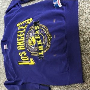 Large Vintage Lakers Sweatshirt